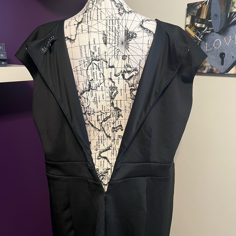 Eloquii Plus Size Little Black Dress - Picture 7 of 9